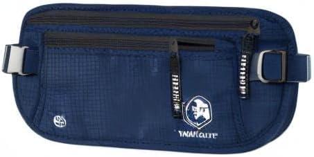 image:imageVENTURE 4TH Money Belt for Travel Hidden UnderClothes RFID Blocking Passport Holder amp Slim Travel Wallet Pouch for Men amp Women to Protect Cash Cards amp Documents Sleek BlueNavy Blue