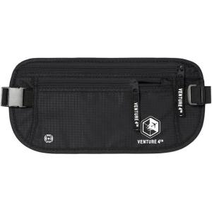 image:imageVENTURE 4TH Money Belt for Travel  Hidden UnderClothes RFID Blocking Passport Holder amp Slim Travel Wallet Pouch for Men amp Women to Protect Cash Cards amp Documents Sleek BluePure Black