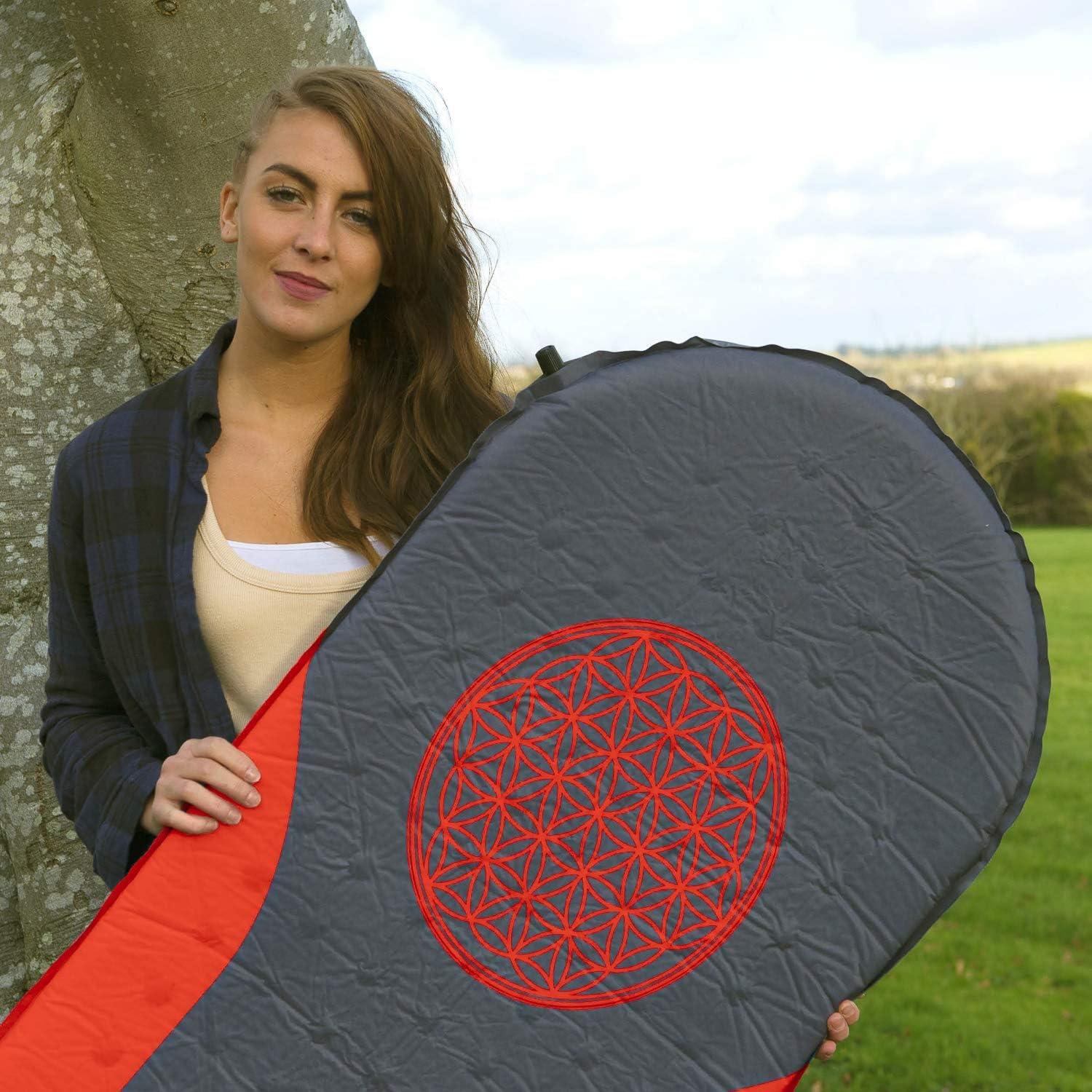 image:imageVENTURE 4TH Self Inflating Sleeping Pad No Pump Required EasyInflate Warm Quiet Supportive Mattress for a Comfortable Nights Sleep Compact Ultralight Mat Ideal For Backpacking and Camping