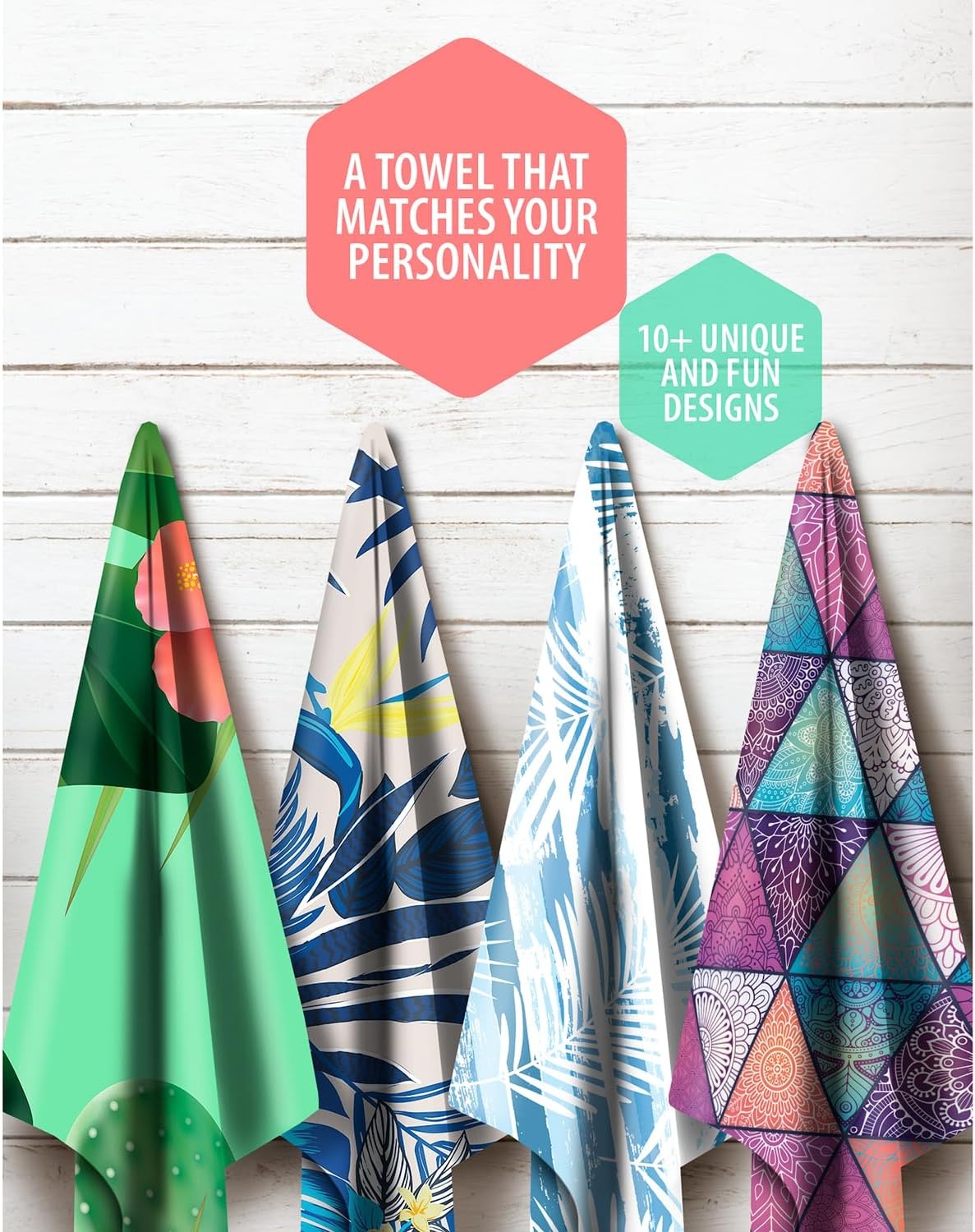 image:imageVENTURE 4TH Microfiber Beach Towel QuickDry Compact SandFree Absorbent Sandproof and Lightweight Perfect for Camping Beach and Roadtrips Navy Turtle Design 35x78 inchesTropical Scent